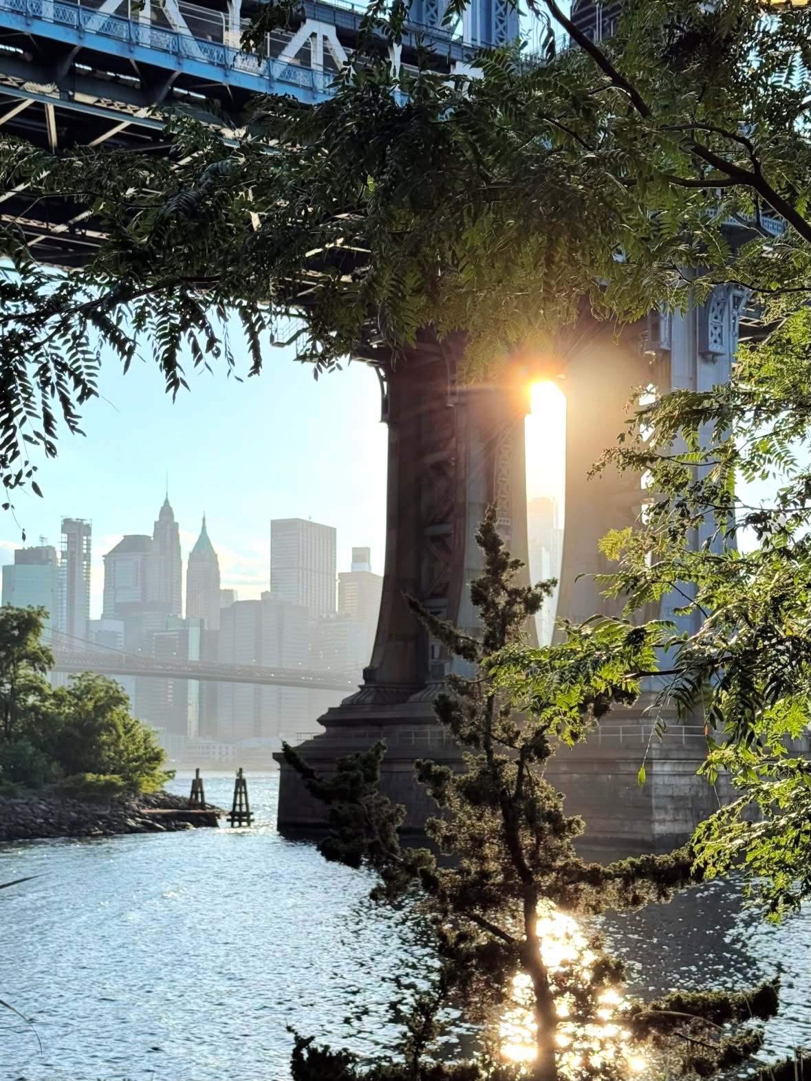 Under the Manhattan Bridge