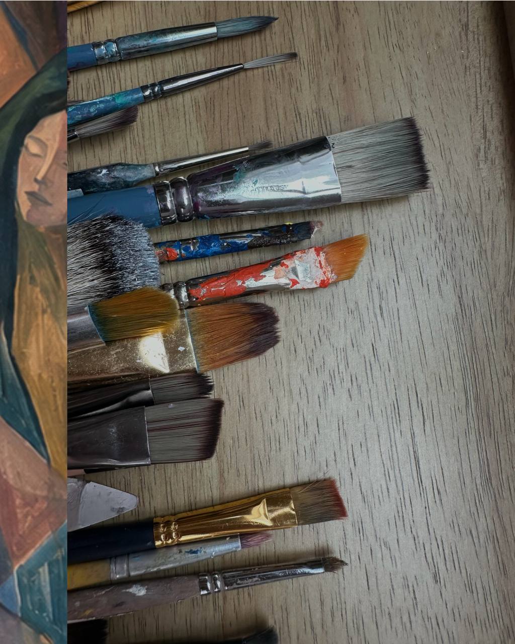 Brushes at Rest